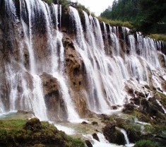九寨溝の滝