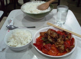 回鍋肉定食
