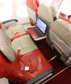 エアアジアX機内