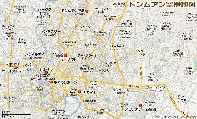 バンコク地図