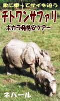 チトワンサファリ　ネパール
