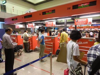 ドンムアン空港エアアジアカウンター