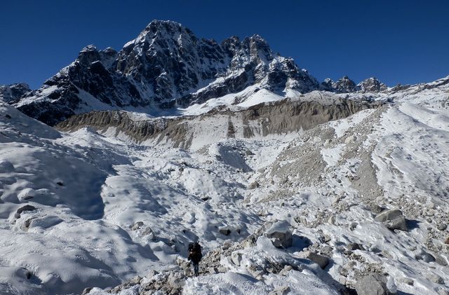 ンゴズンパ氷河 Ngozumpa glacier